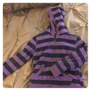 SOLD Girls Sherpa lined hoodie